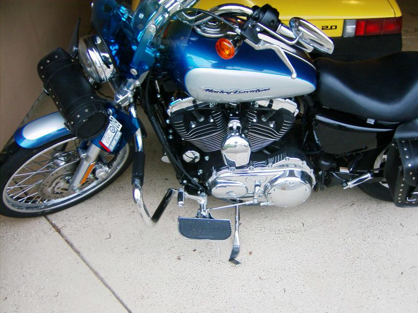 sportster floorboards with forward controls