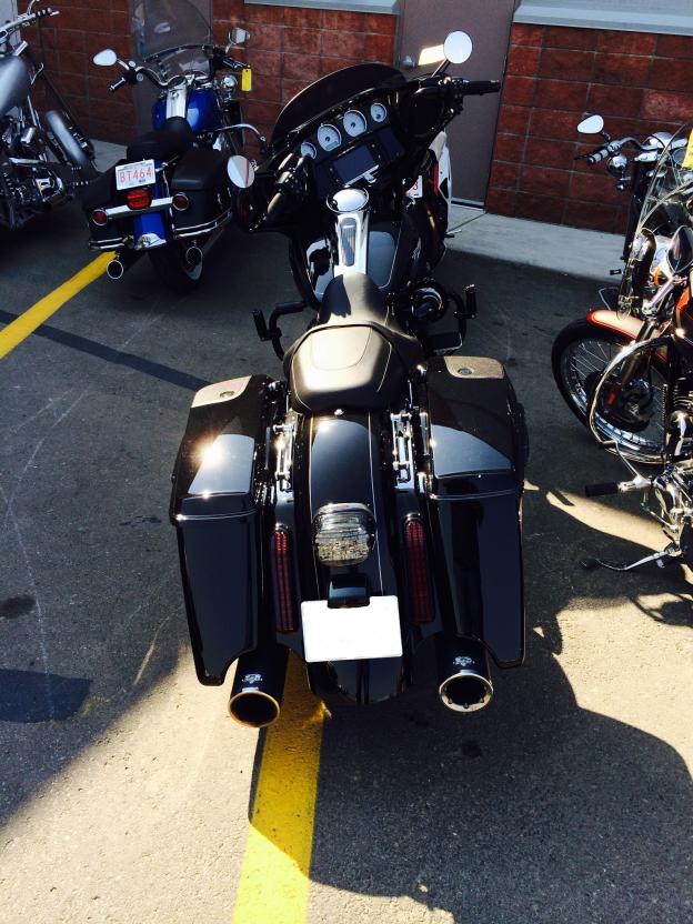 2014 harley davidson street glide stretched bags