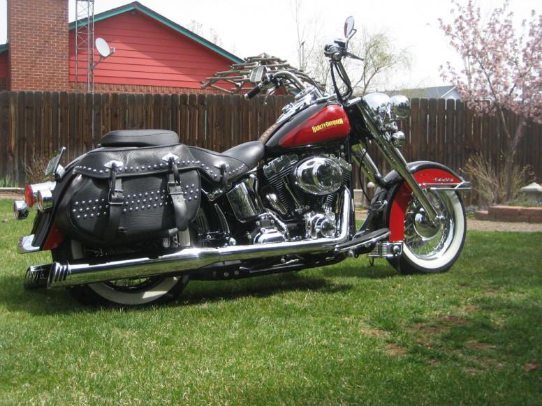 Raked Softail