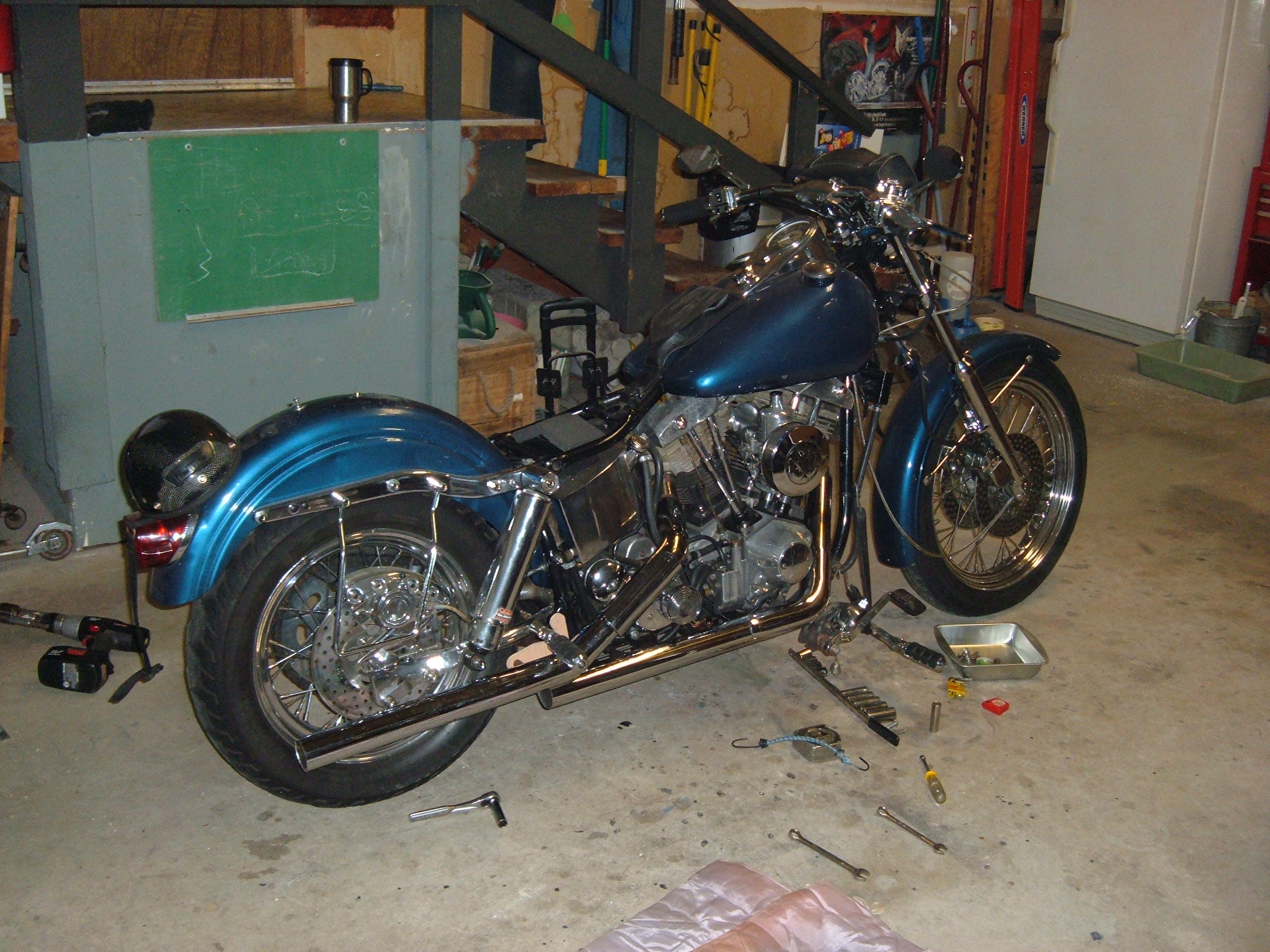 2 1/4 porker pipes for shovelhead - Harley Davidson Forums