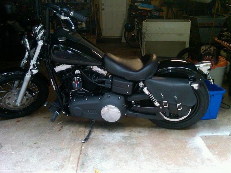 solo saddlebag installed - Harley Davidson Forums