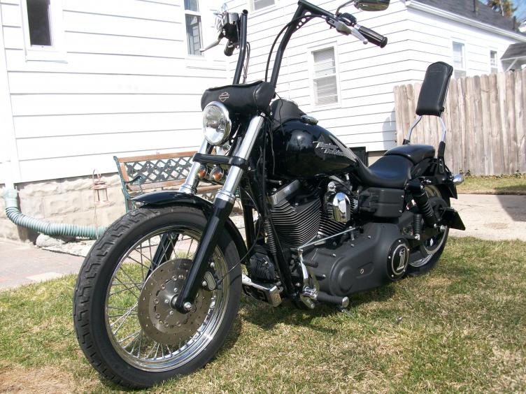 dyna street bob sissy bar