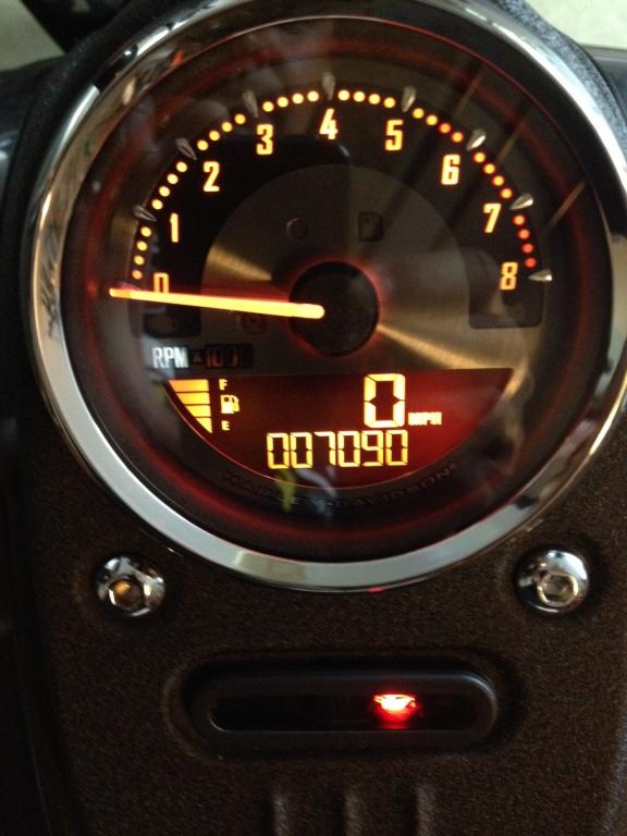 Harley davidson combination speedometer tachometer manual for sale