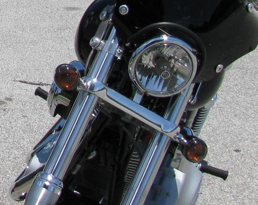 Best Front Signal Relocate? - Harley Davidson Forums 2009 sportster wiring diagram 