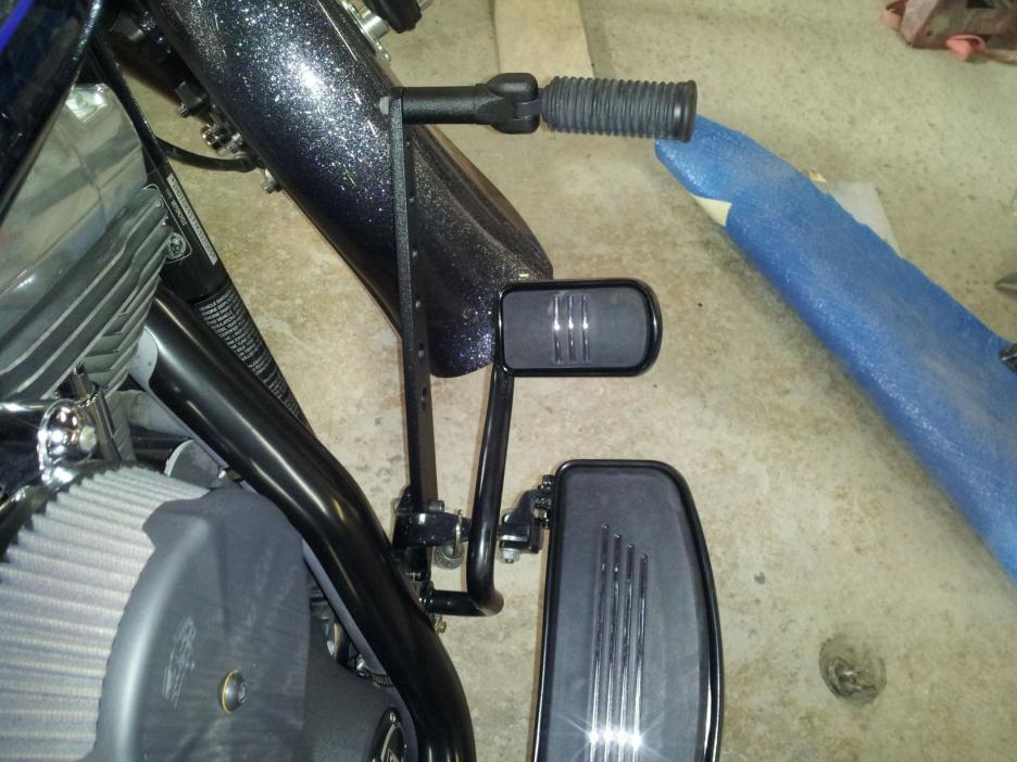 Homemade highway peg mountThoughts? Harley Davidson Forums