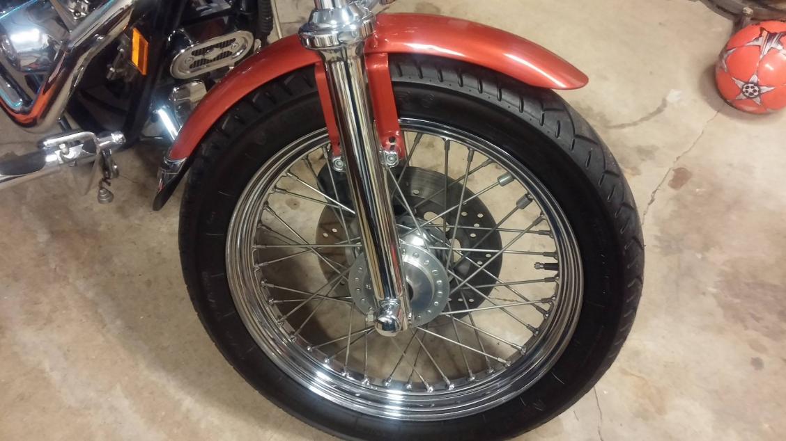 Dynaglide 21 inch wheel - Harley Davidson Forums