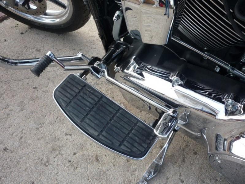 Floorboards installed on my 06 Lowrider - front and back!!! - Harley ...