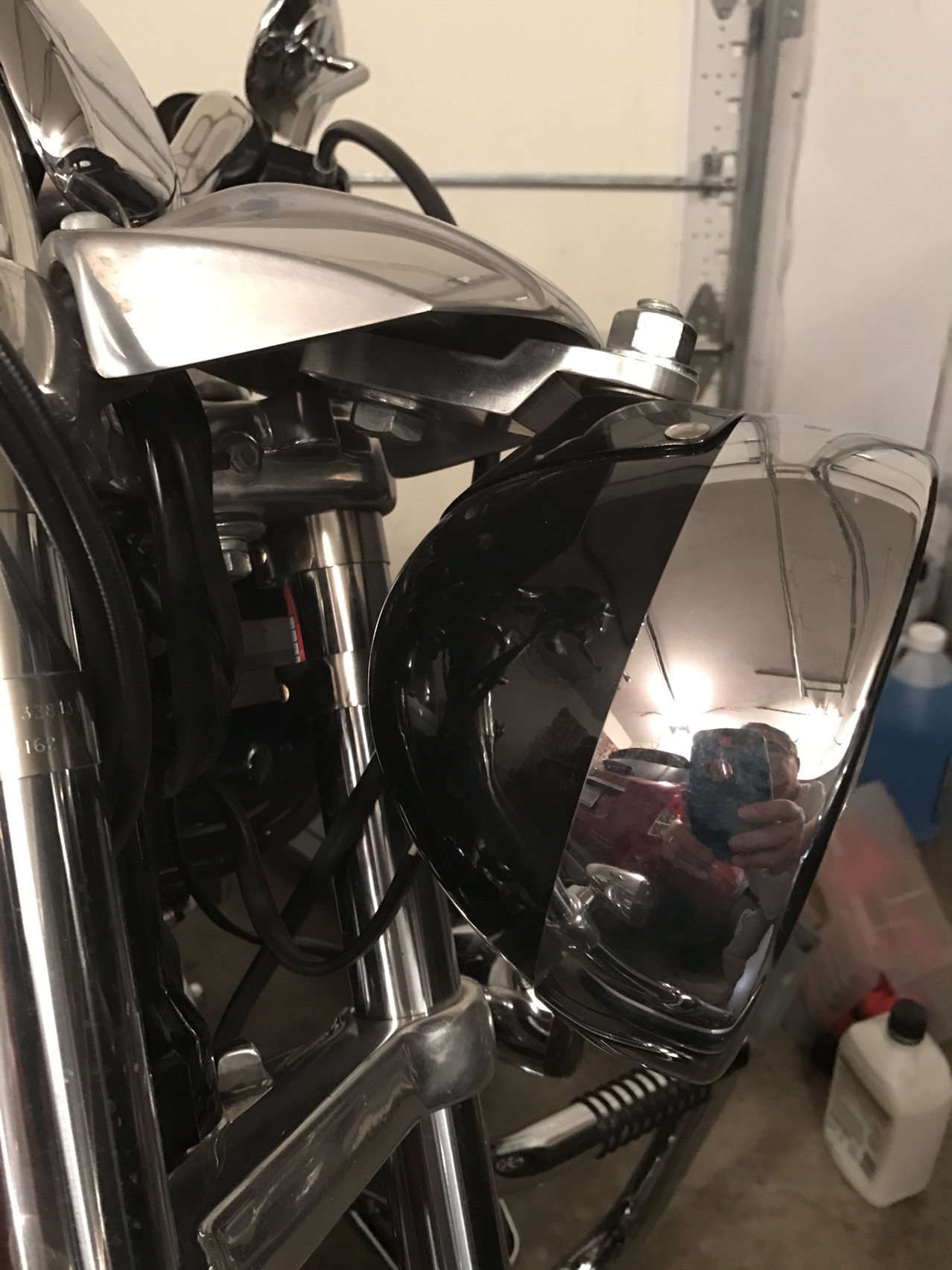 dyna headlight mount