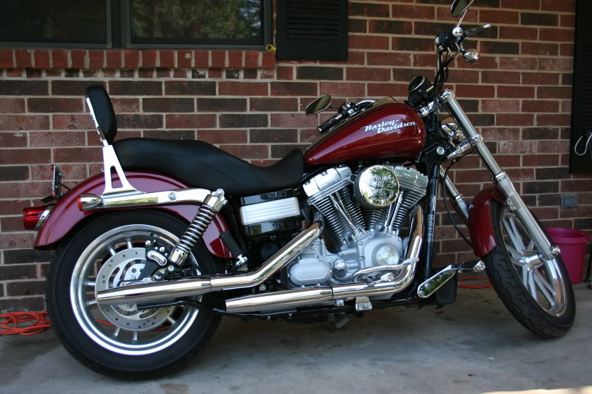 Tallboy seat on low rider - Harley Davidson Forums