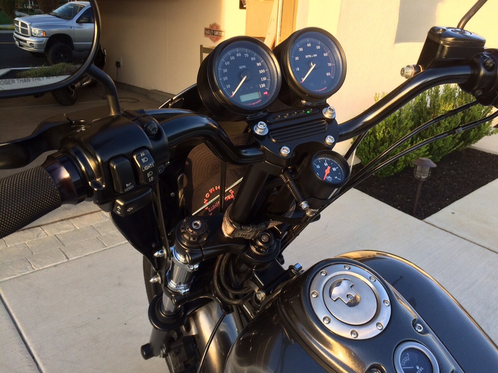 dyna risers and mx bars