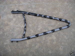 custom harley sissy bars