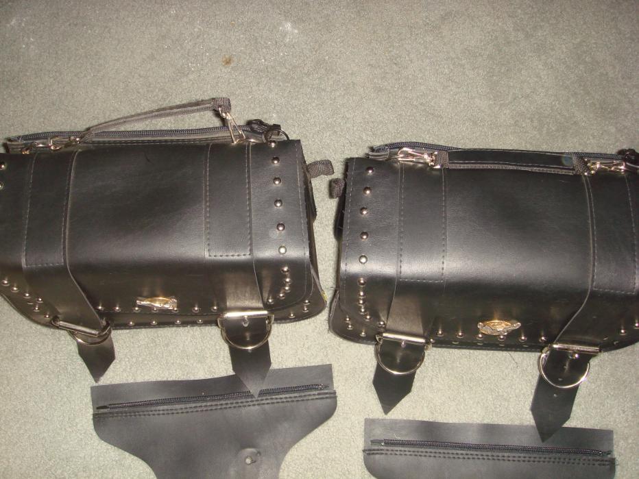 used harley saddlebags