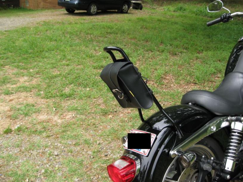 willie and max sissy bar bag