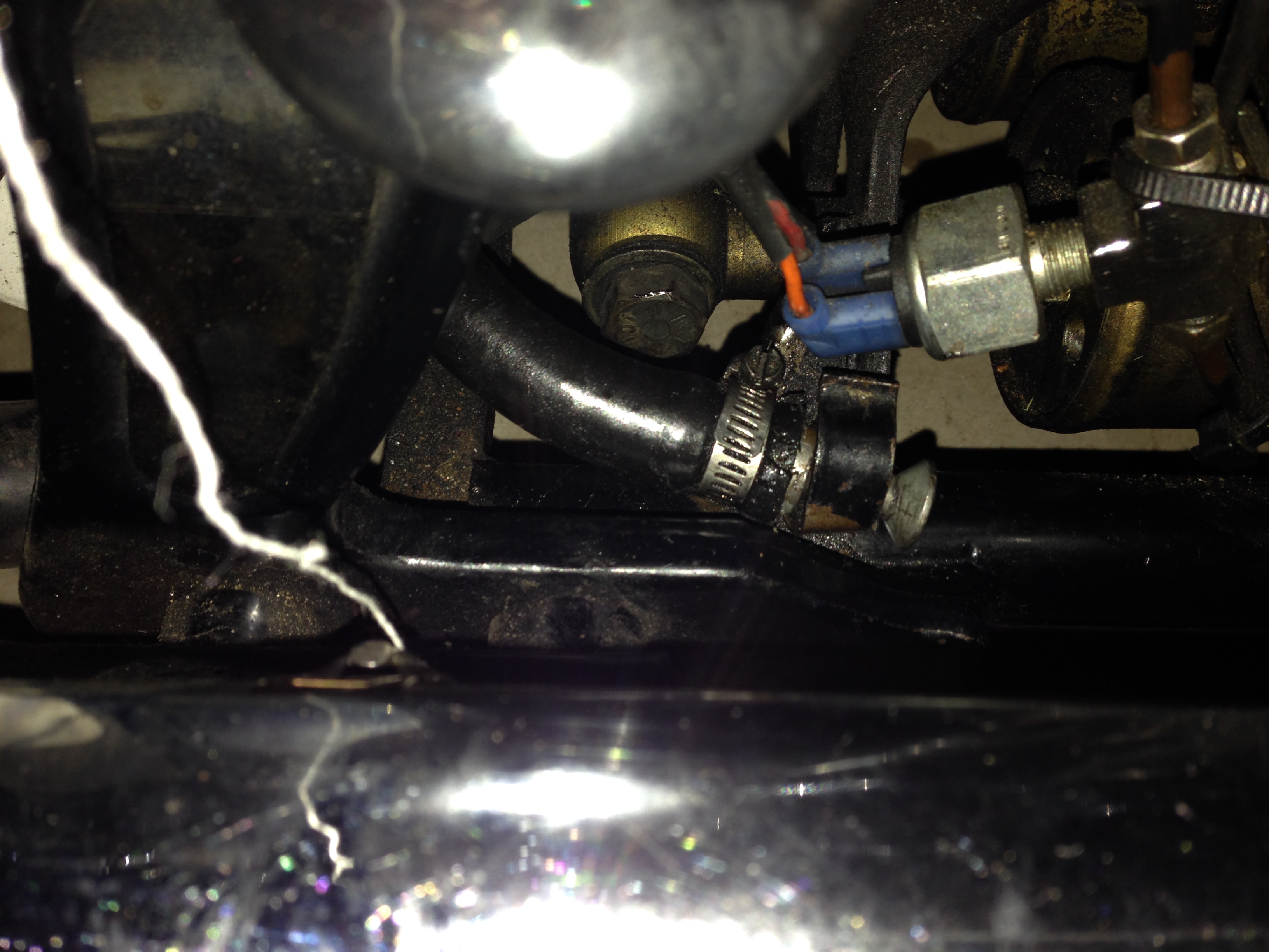 Oil Tank Drain Line Harley Davidson Forums