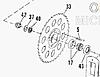 1984 Harley FXRT Rear Wheel Assembly-sprocket2.jpg