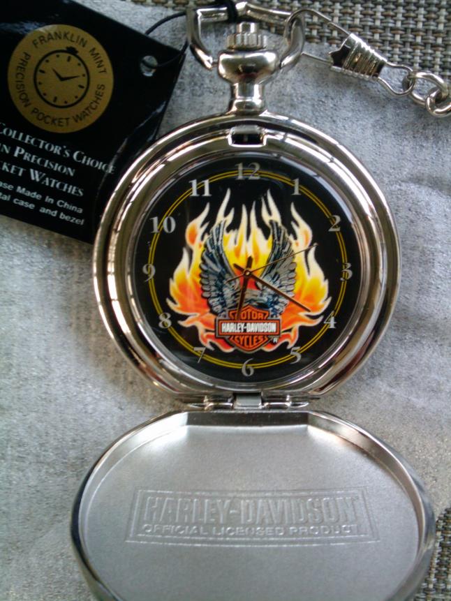 Franklin mint hd pocketwatch - Harley Davidson Forums