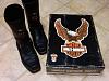 Mens Harley Davidson Hustin Boots w/Embroidered HD Eagle on Front: 13-EE .-032511-120.jpg