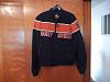 Harley davidson nylon windbreaker jacket biker mens racing coat size xl-jack1.jpg