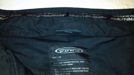 FXRG Pants size 38 for sale - Harley Davidson Forums