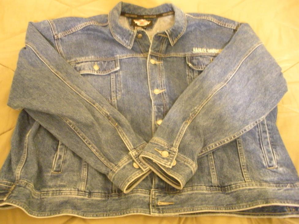 FS: Harley Denim Jacket - Harley Davidson Forums