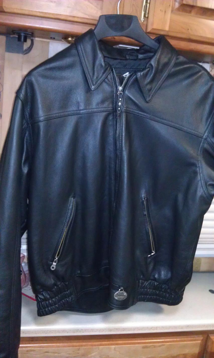 Mens XXL Leather Jacket - Harley Davidson Forums