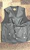 Harley Leather Vest Mens Large, like new-image.jpg