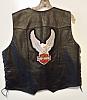 Harley Leather Jacket &amp; Black Leather Vest (Large)-leather-vest-back.jpg