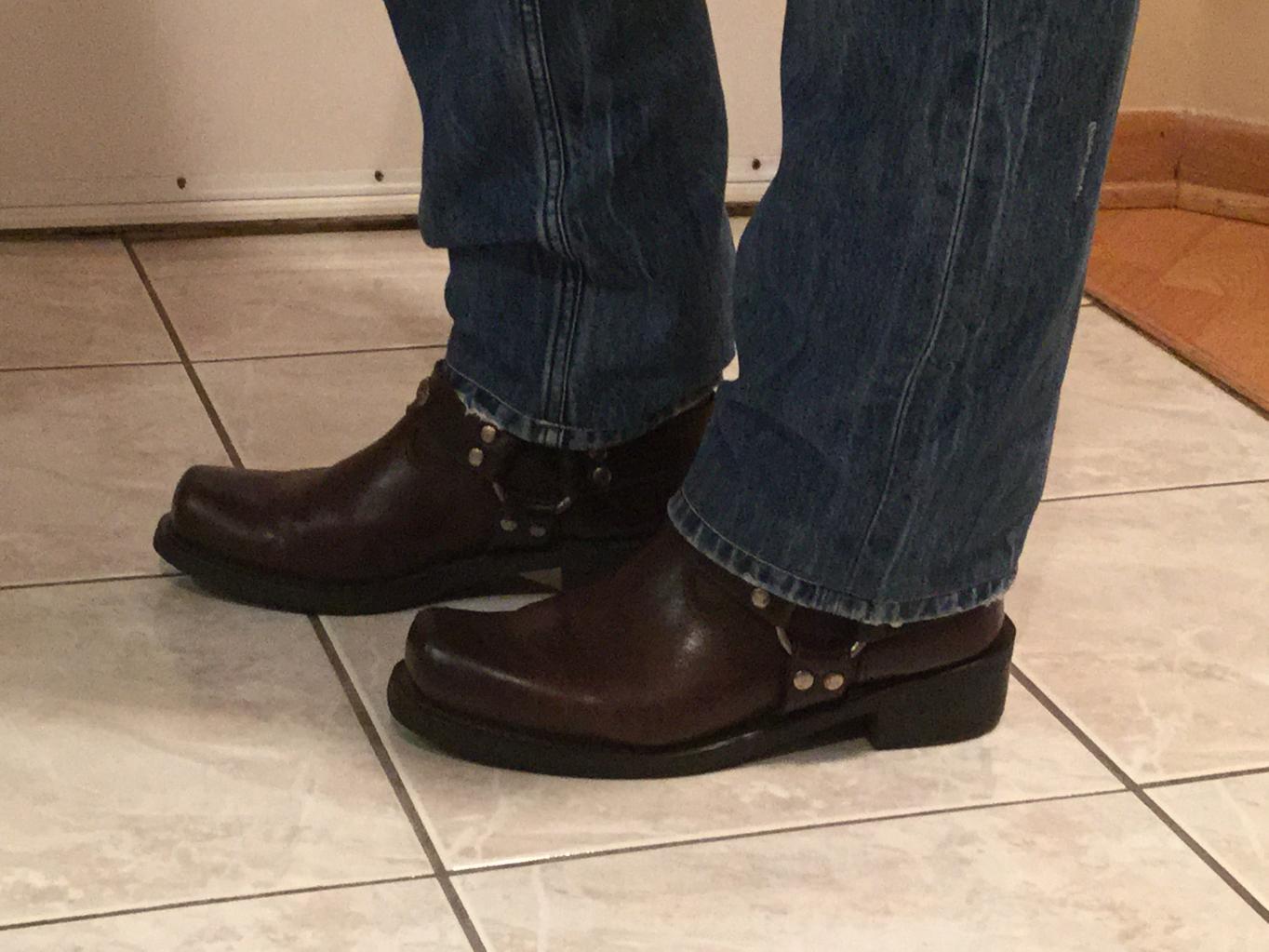 square toe harley davidson boots