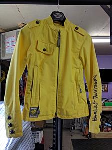 Ladies Yellow Harley Jacket - Size Small - 5 shipped-img_20180430_104950.jpg