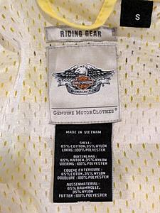 Ladies Yellow Harley Jacket - Size Small - 5 shipped-img_20180430_104818.jpg