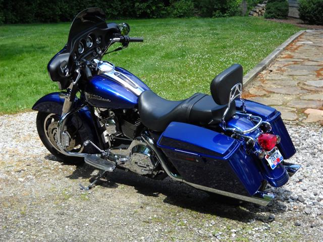 deep cobalt blue harley