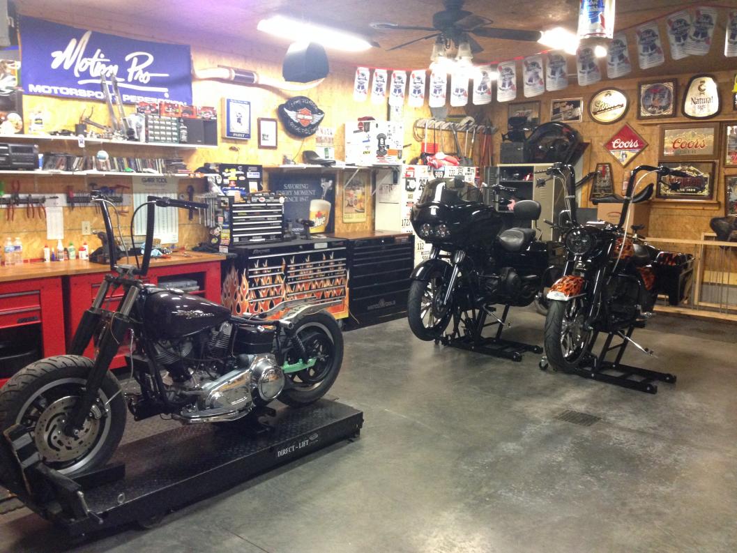 Lets see your Garage/Harley's Home. - Page 33 - Harley Davidson Forums