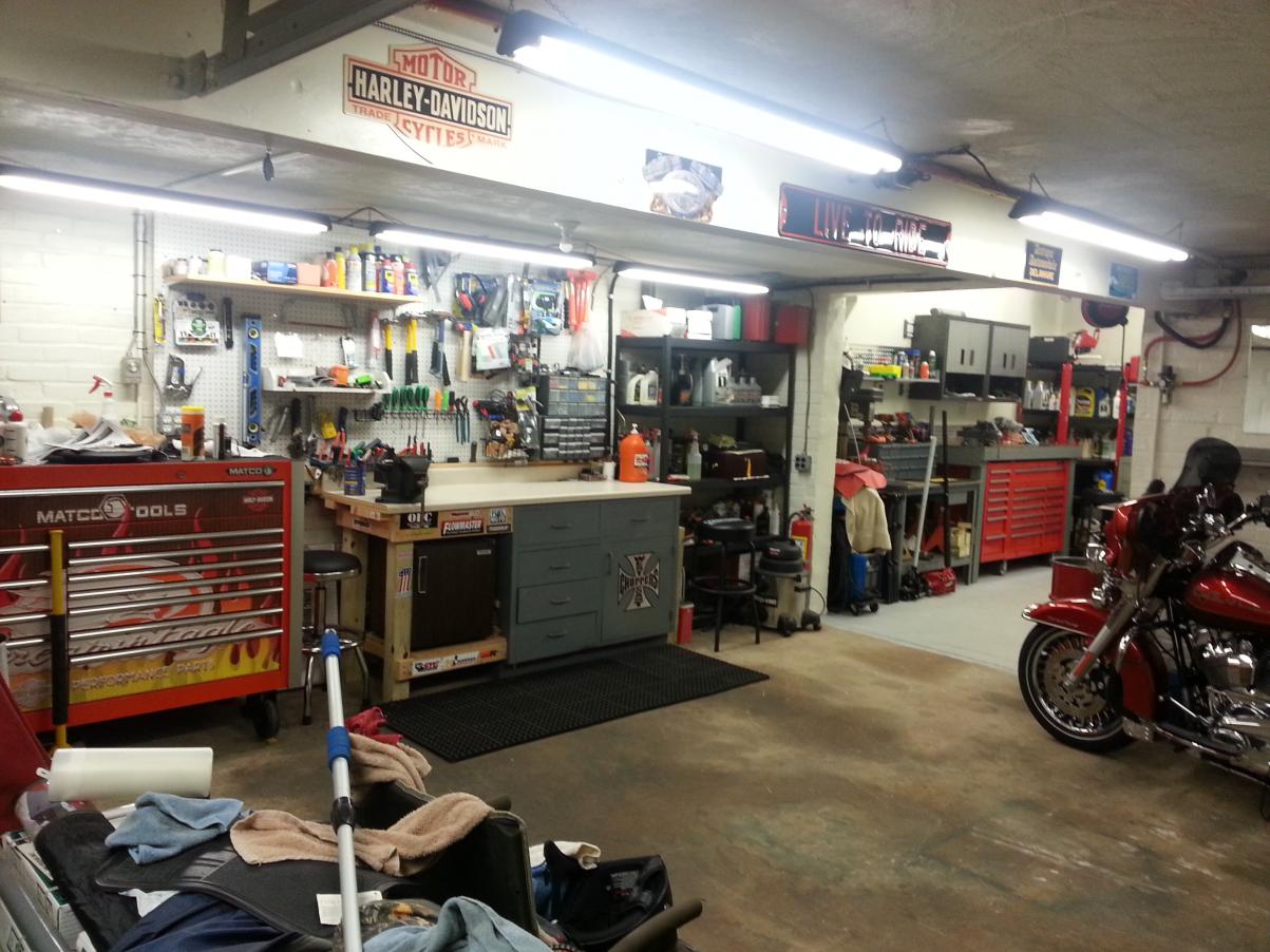 Lets see your Garage/Harley's Home. - Page 43 - Harley Davidson Forums