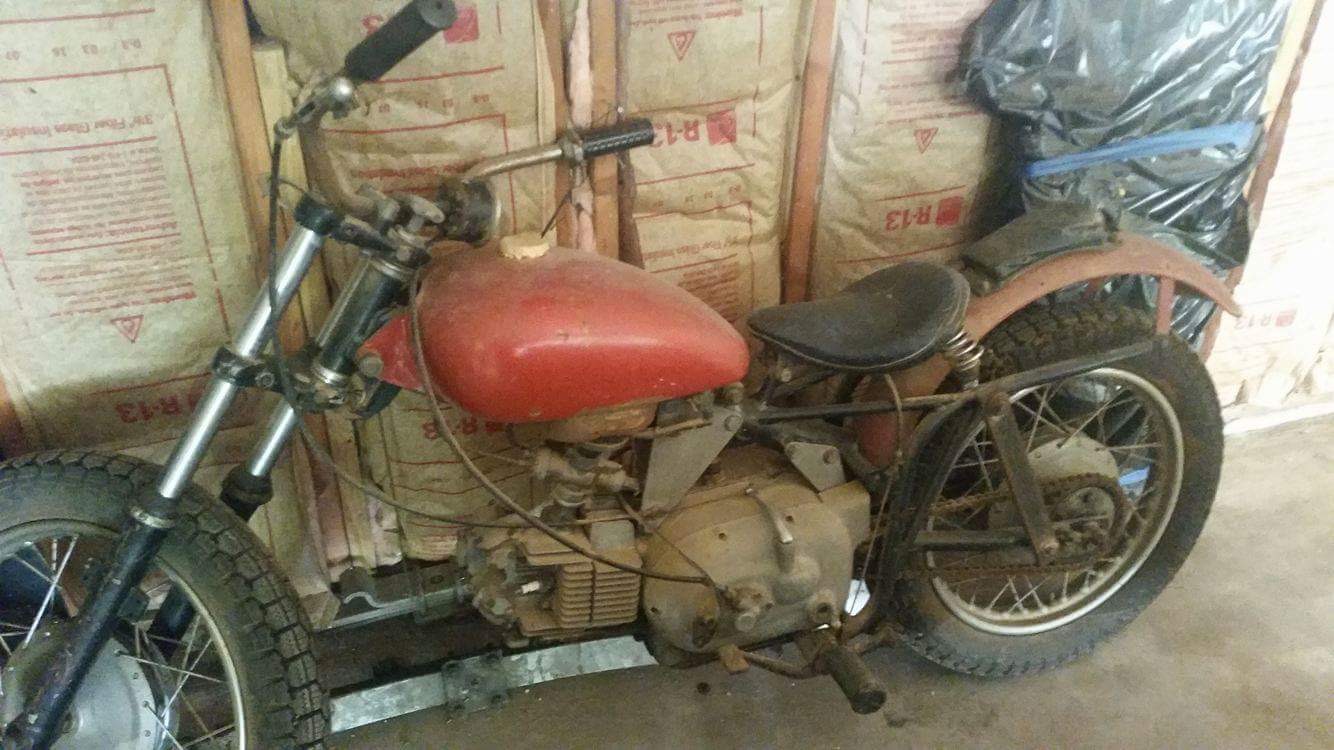 old hd bike