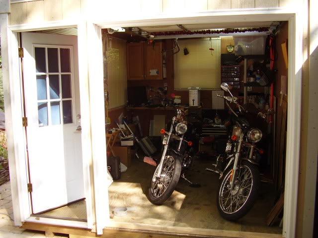 Storage shed for a harley - Harley Davidson Forums