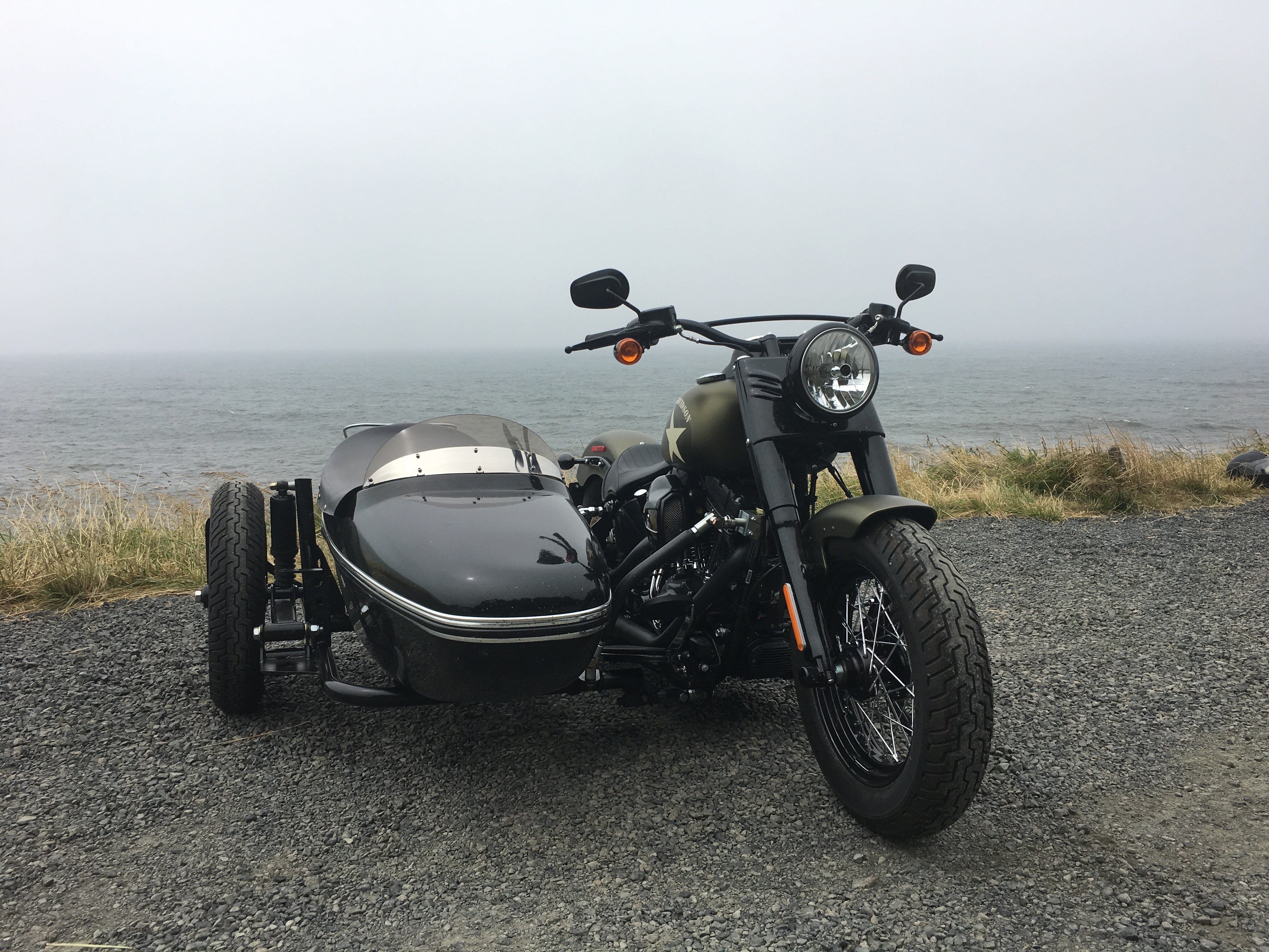 harley softail sidecar