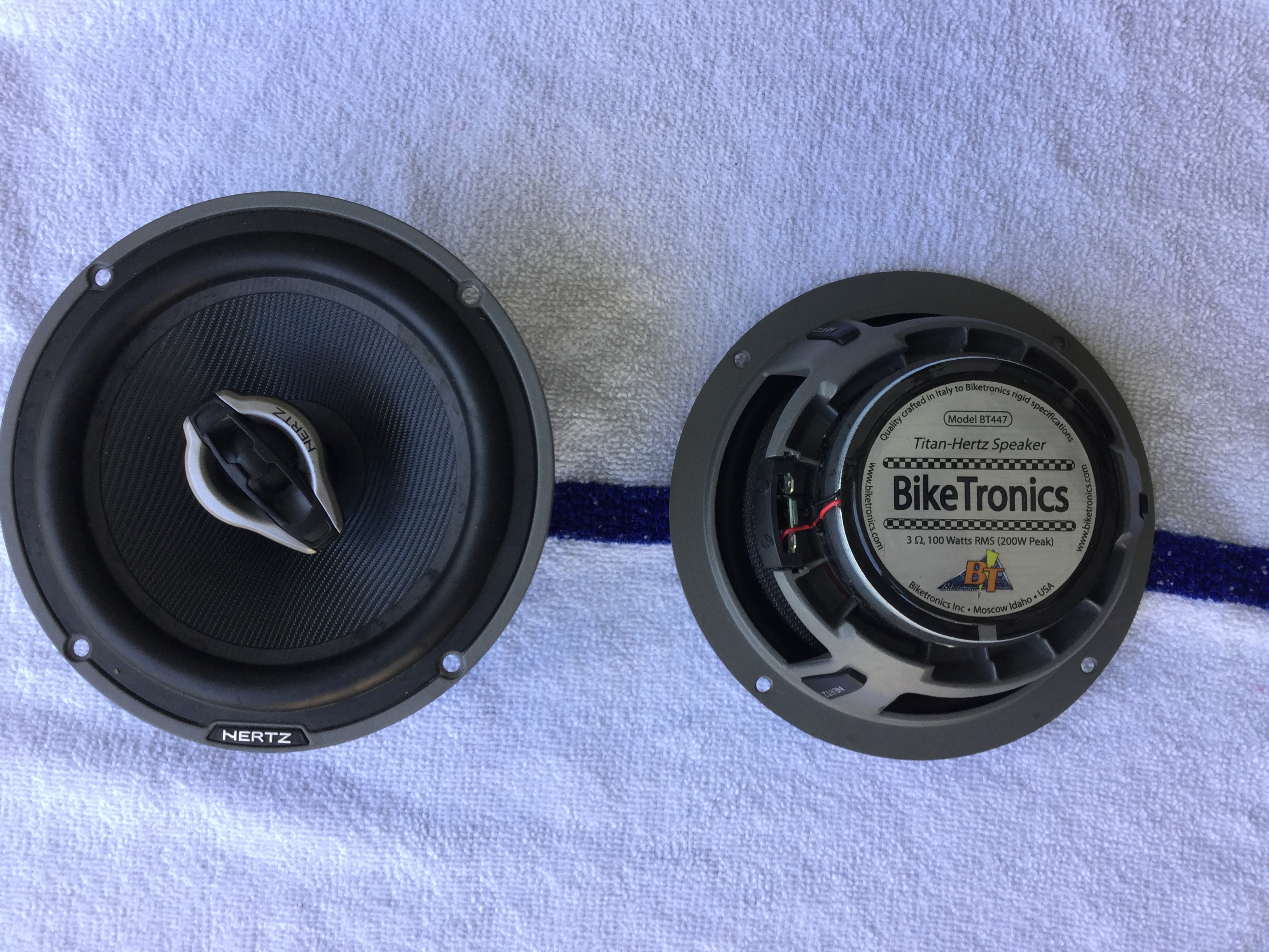 FOR SALE HERTZ HCX 165 6.5 2-Way Hi-Energy Coaxial Speakers