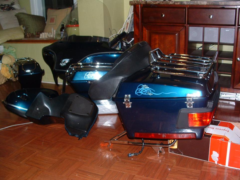 used harley davidson tour pack for sale