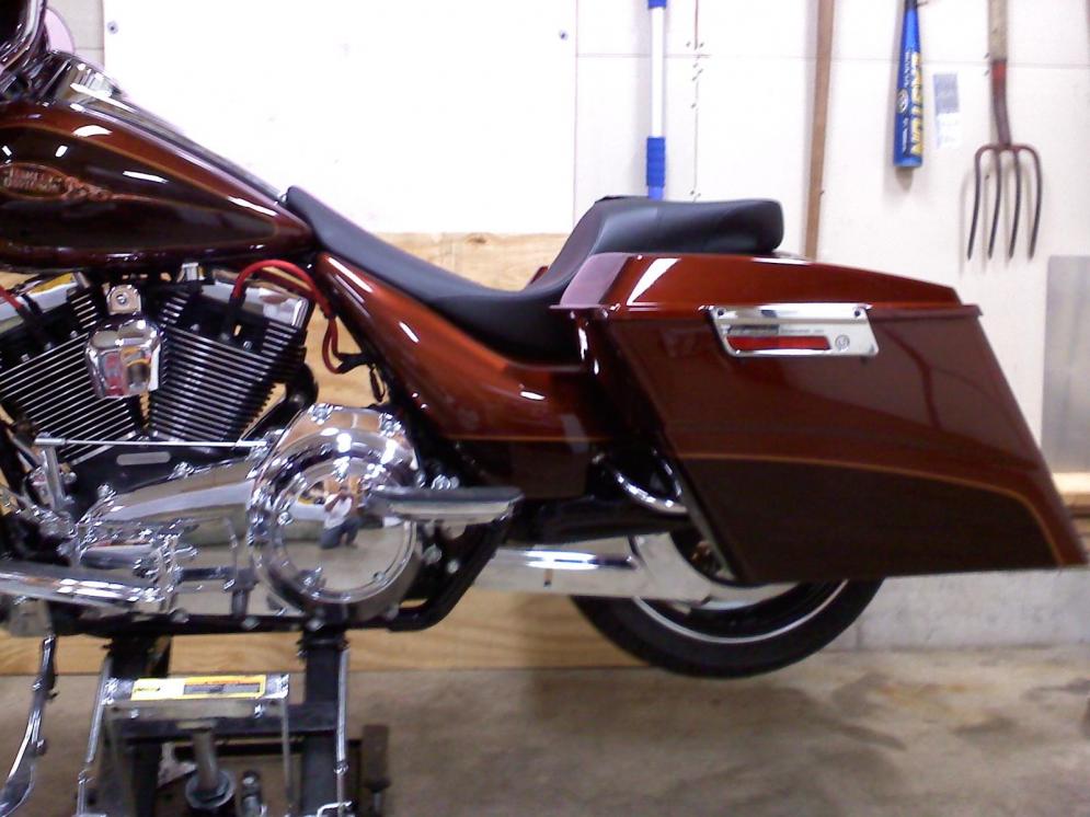 09 streetglide rootbeer custom - Harley Davidson Forums