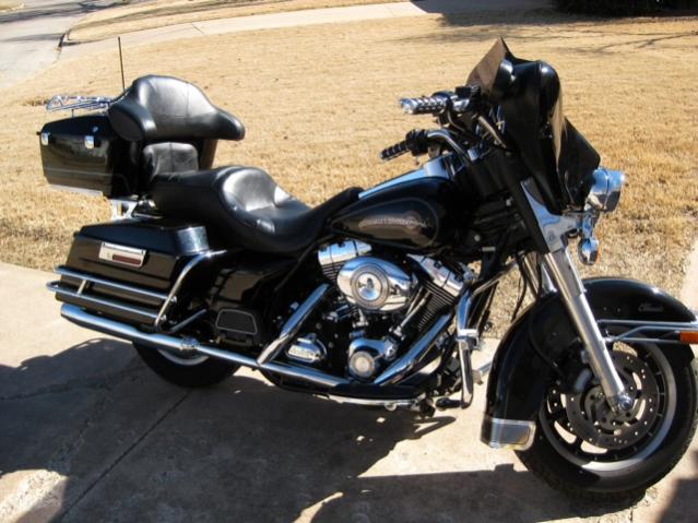 2007 harley davidson electra glide classic black - $14000 - Harley ...