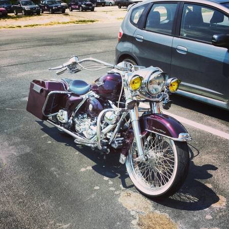 06 Road King. 21", Stretched bags, clean bagger - Harley ...