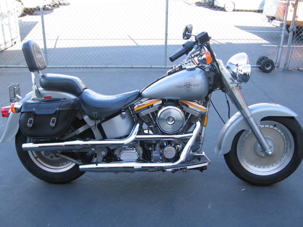 1990 harley fat outlet boy