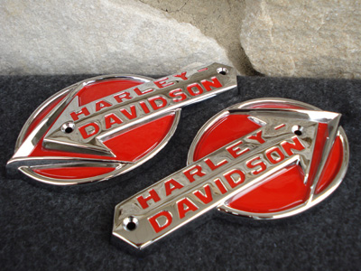 FS: 59-60 Panhead tank emblems with mounts - Harley Davidson Forums