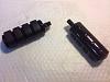 Gloss Black Vibra Kushion Foot Pegs, Exc. cond.-image.jpg