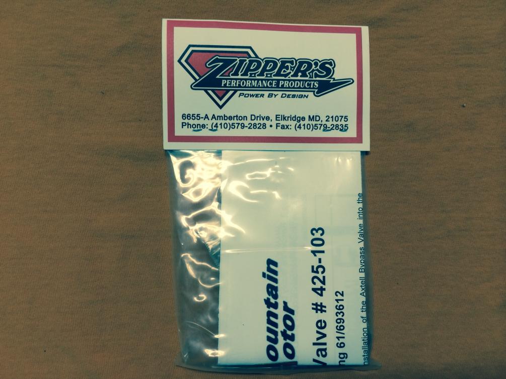 Zippers Axtell Oil Bypass Valve Kit - Harley Davidson Forums