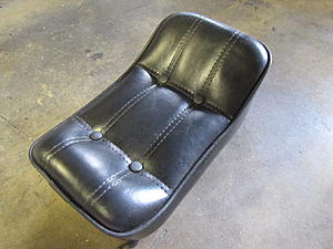 Harley Chopper Bobber Drag Specialties Scorpion Rear Pillion Seat-img_5453.jpg