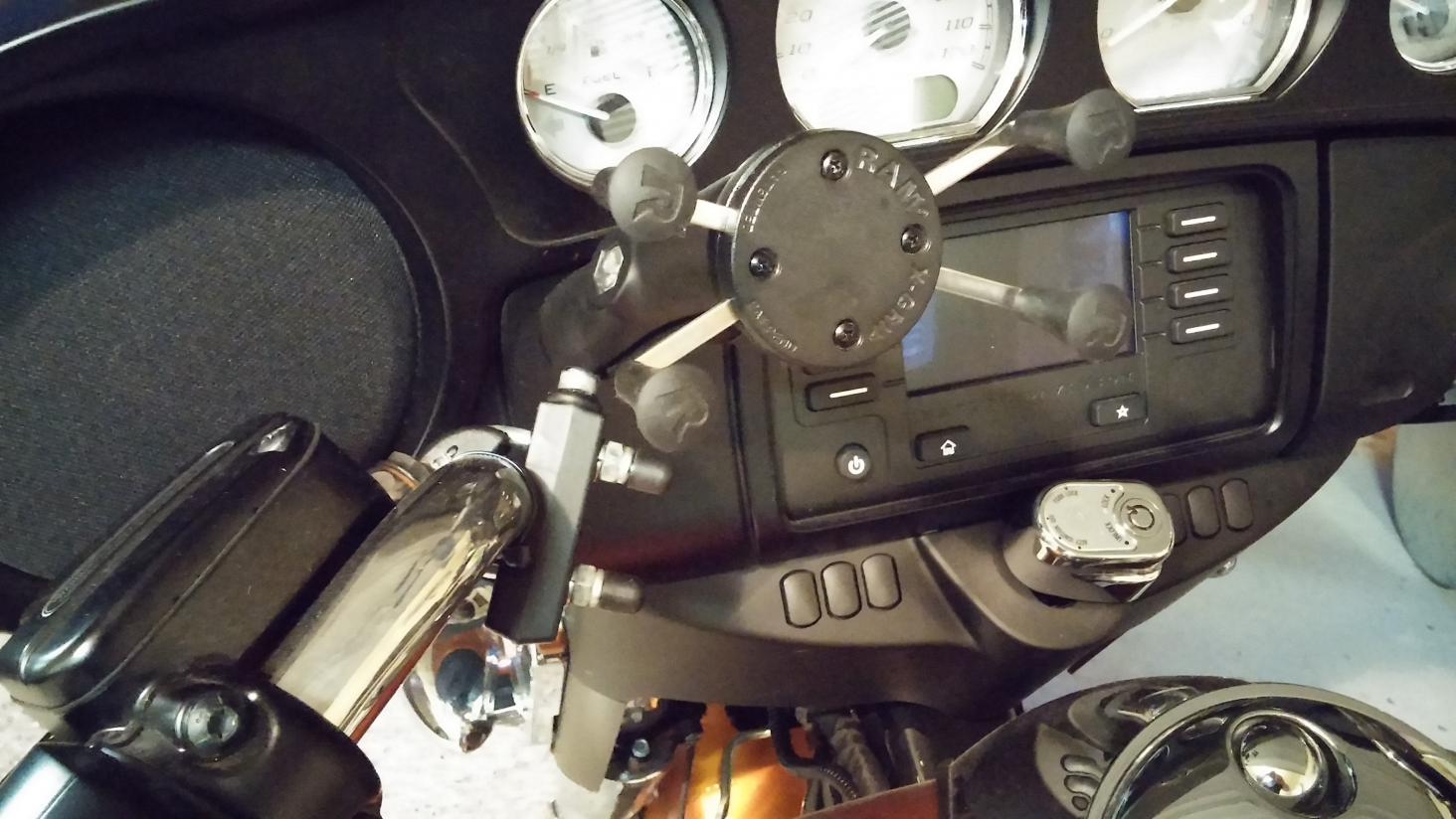 ram phone mount for harley