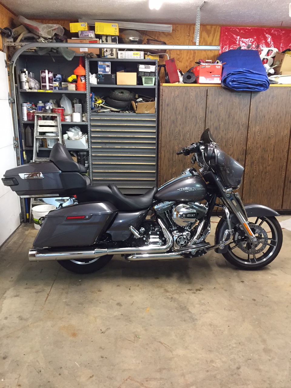 detachable tour pack for street glide