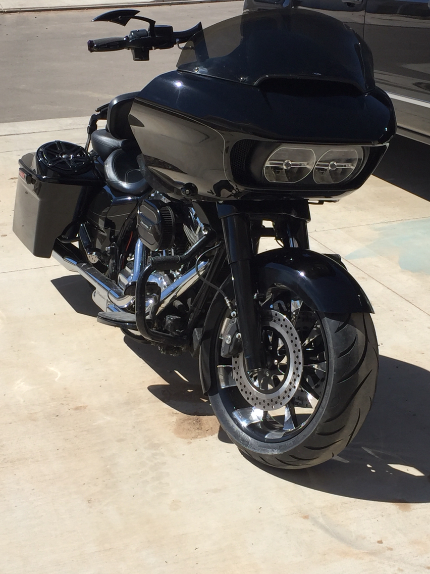 180 front kit installed - Harley Davidson Forums