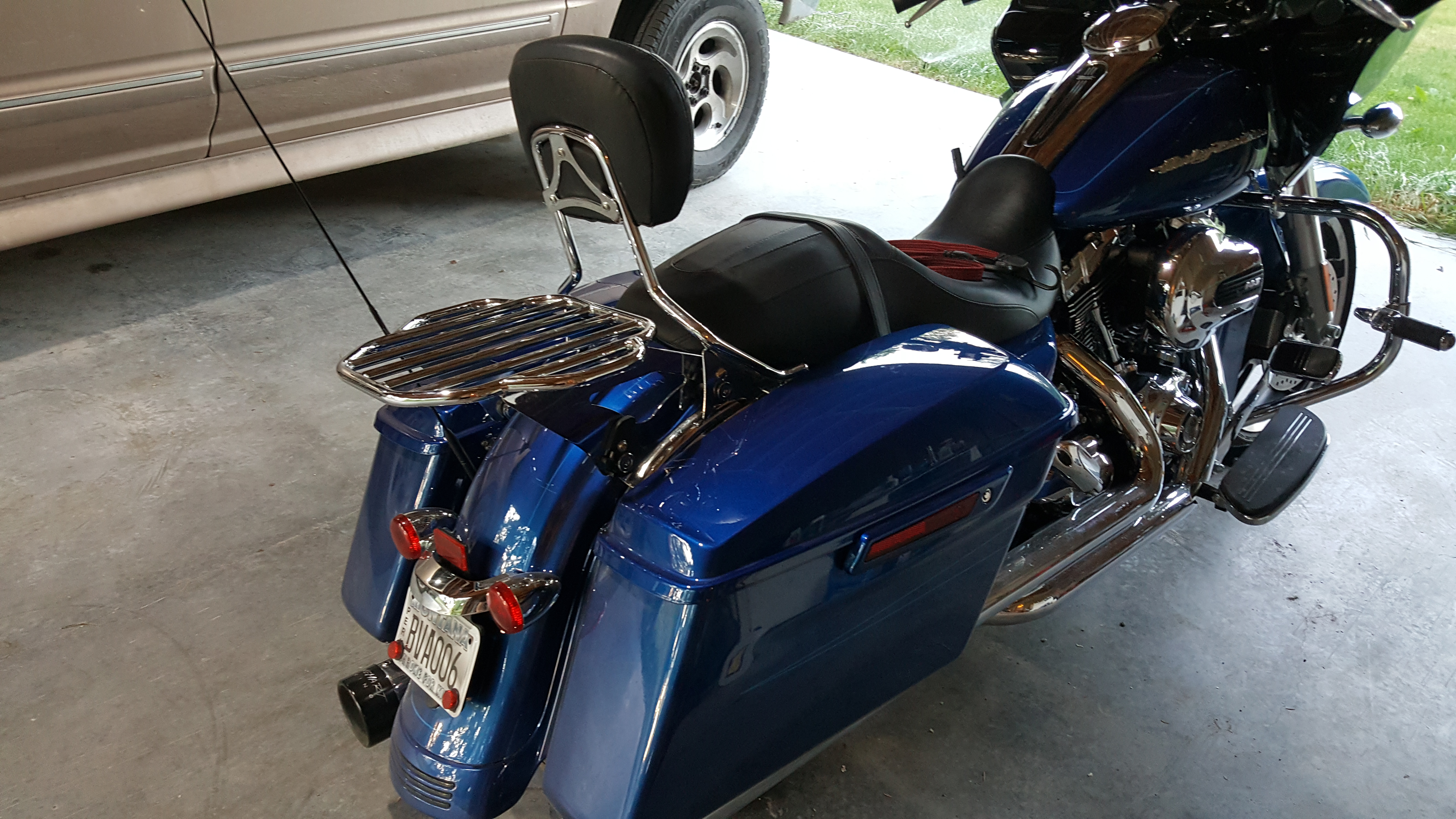 scr950 luggage rack